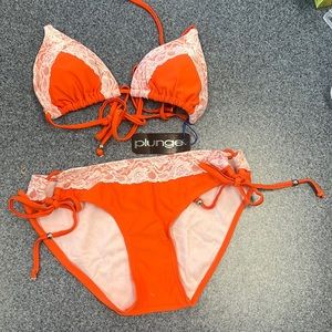 Plunge bikini